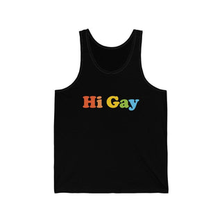Hi Gay Tank Top - ShopQueer.co