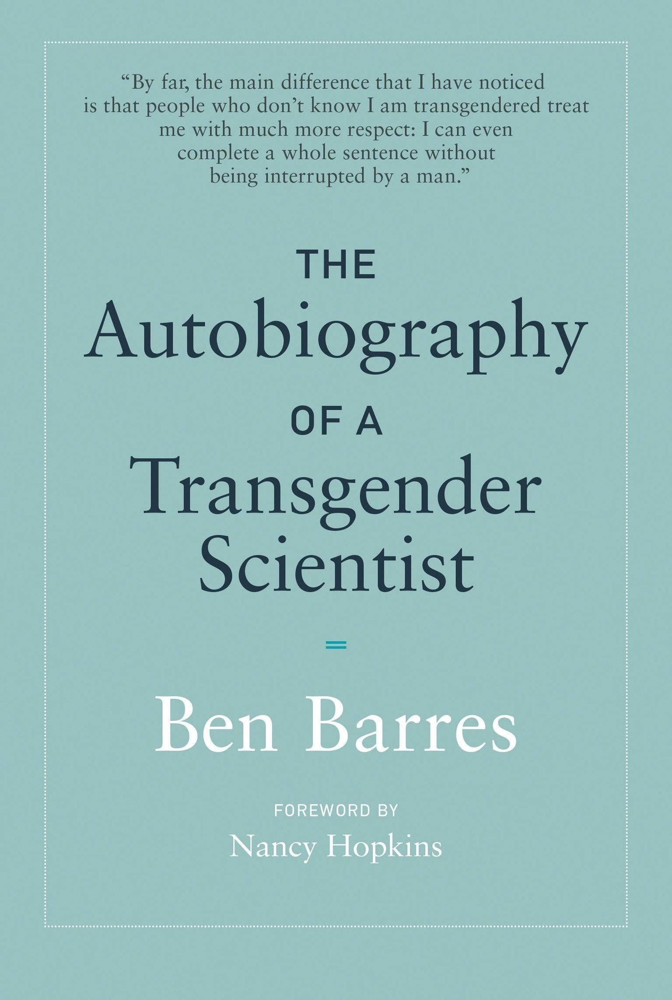 The Autobiography of a Transgender Scientist - ShopQueer.co