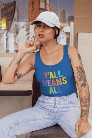 Y'all Means All Tank Top - ShopQueer.co